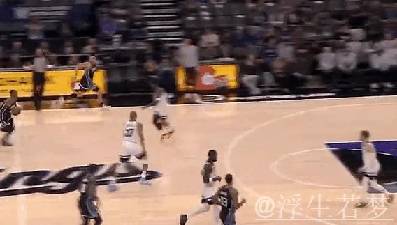 黑根斯闪电般断球反击一条龙上篮